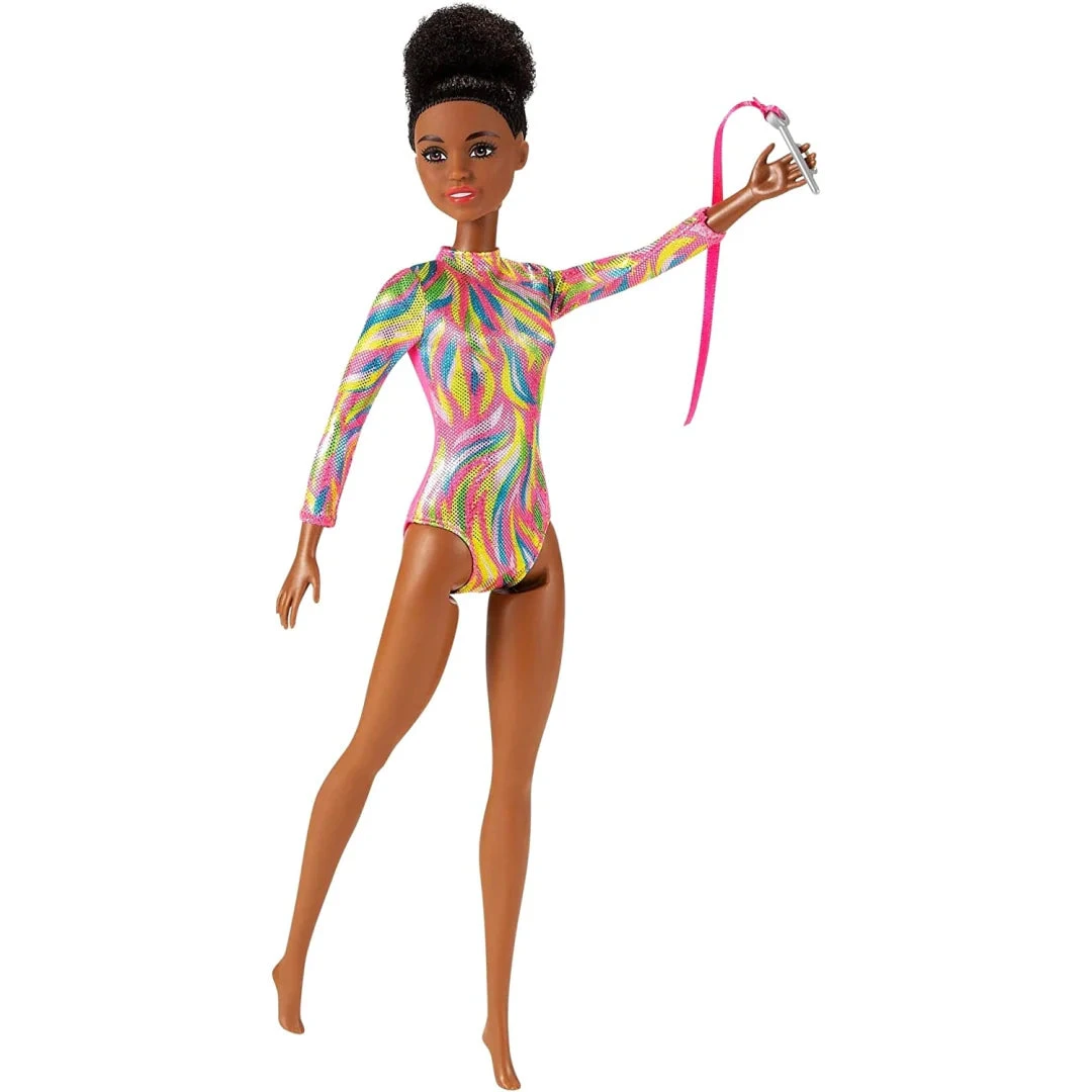 MATTEL Barbie Rhythmic Gymnast Brunette Doll 2 MATTEL Barbie Rhythmic Gymnast Brunette Doll - Image 2