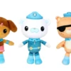 Octonauts Above & Beyond: Dashi, Kwazii & Captain Barnacles 20cm Plush Bundle