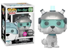 Rick & Morty: Snowball (Flocked) Funko Pop! Vinyl
