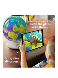 Orboot Dinos By PlayShifu - Interactive Dinosaur Globe -Toys N Geeks Store T676W SQ2 0000000088 NO COLOR SLp
