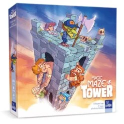 Magic Maze Tower Board Game