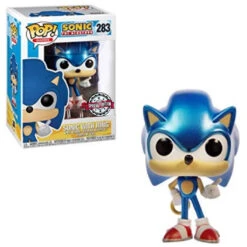 Sonic The Hedgehog: Sonic With Ring (Metallic) Funko Pop! Vinyl