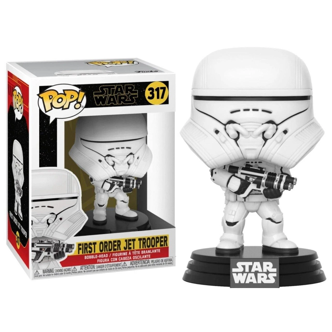 Star Wars: First Order Jet Trooper Funko Pop! Vinyl 1 Star Wars: First Order Jet Trooper Funko Pop! Vinyl