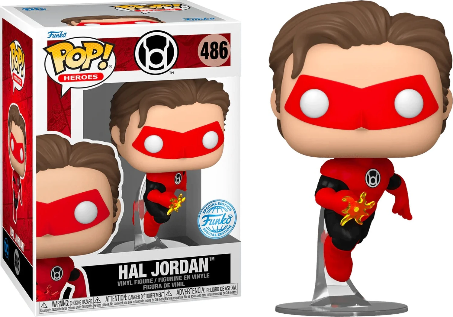 DC Superheroes: Hal Jordan (Red Lantern) Funko POP! Vinyl 1 DC Superheroes: Hal Jordan (Red Lantern) Funko POP! Vinyl