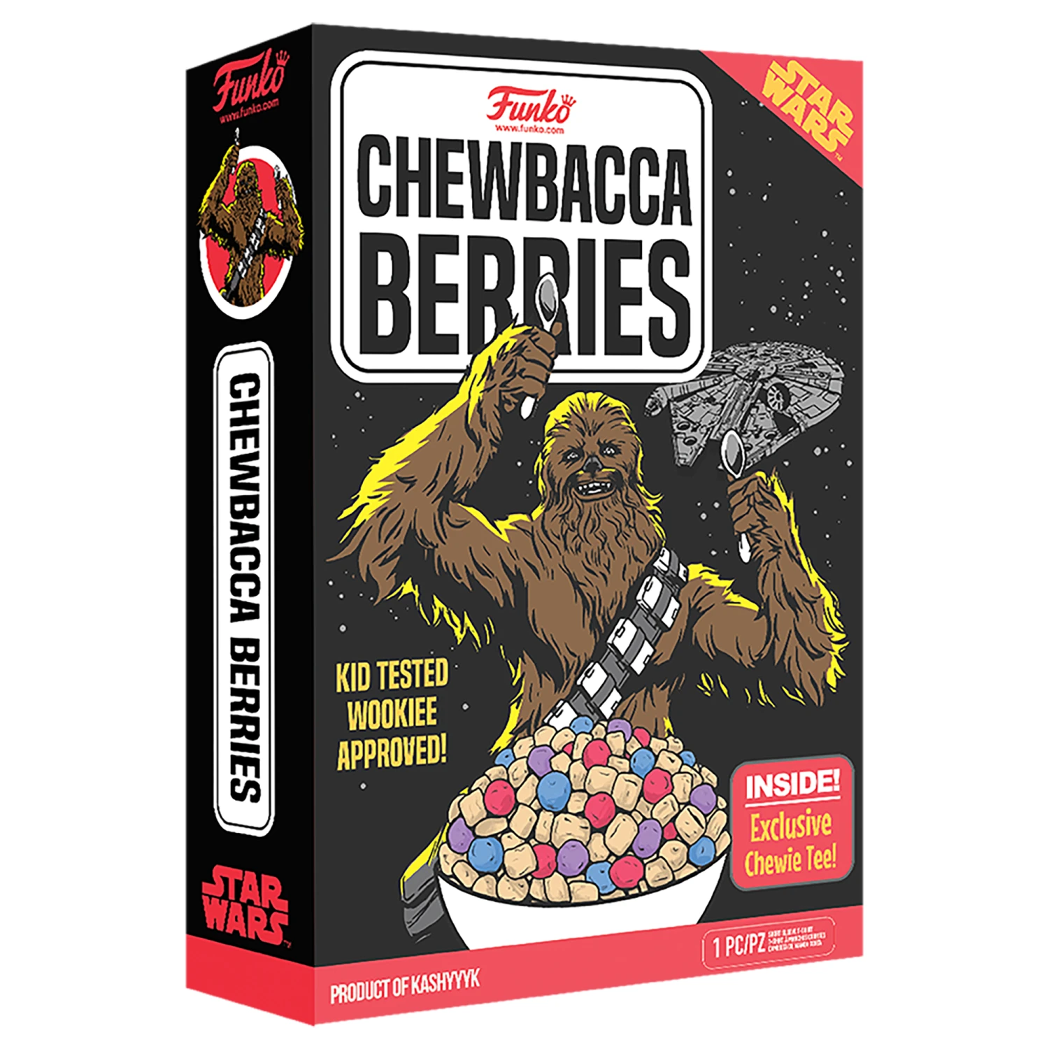 Funko Chewbacca Berries Boxed Tee! Star Wars Size Small 1 Funko Chewbacca Berries Boxed Tee! Star Wars Size Small