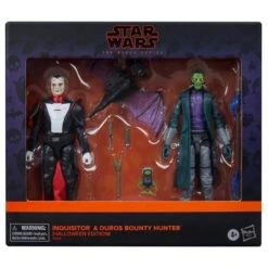 Star Wars Black Series 6 Inch Figure 2-Pack: Inquisitor & Duros Bounty Hunter (Halloween Edition)