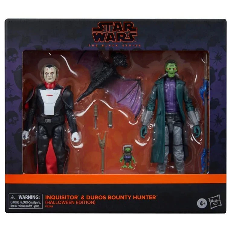 Star Wars Black Series 6 Inch Figure 2-Pack: Inquisitor & Duros Bounty Hunter (Halloween Edition) 1 Star Wars Black Series 6 Inch Figure 2-Pack: Inquisitor & Duros Bounty Hunter (Halloween Edition)