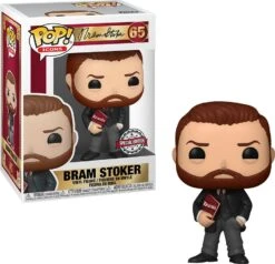 Icons: Bram Stoker W/ Book Funko Pop! Vinyl