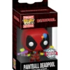 Marvel Deadpool: Paintball Deadpool Funko POP! Keychain