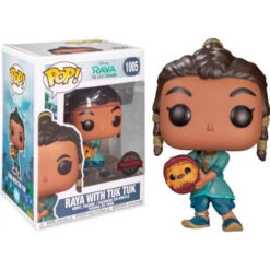 Raya And The Last Dragon: Raya W/ Baby Tuk Tuk Funko POP! Vinyl