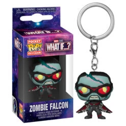 Marvel What If: Zombie Falcon Funko Pocket Pop! Keychain