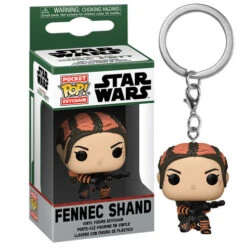 Star Wars The Book Of Boba Fett: Fennec Shand Funko Pocket Pop! Keychain