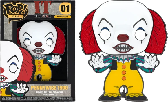 IT: Pennywise (1990) Funko Pop! Pin 1 IT: Pennywise (1990) Funko Pop! Pin