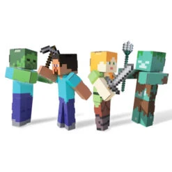 Minecraft Creative Maker Kitz -Toys N Geeks Store minecraft make your own zombie attack kit 1010268 a