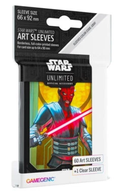 Gamegenic Star Wars: Unlimited Card Game - Darth Maul Art Sleeves