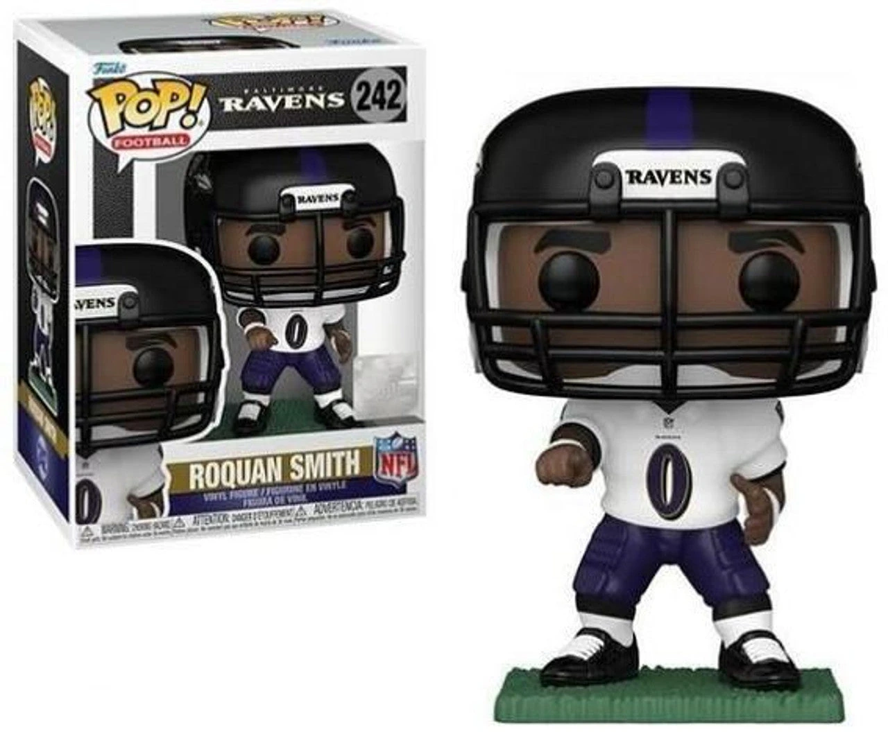 NFL Baltimore Ravens: Roquan Smith Funko POP! Vinyl 1 NFL Baltimore Ravens: Roquan Smith Funko POP! Vinyl