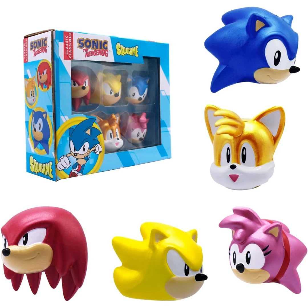 Sonic The Hedgehog Squishme 5 Pack 2 Sonic The Hedgehog Squishme 5 Pack - Image 2