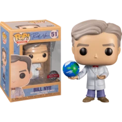 Bill Nye W/ Globe Funko POP! Vinyl