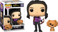 Hawkeye: Kate Bishop W/ Lucky The Pizza Dog Funko Pop! Vinyl