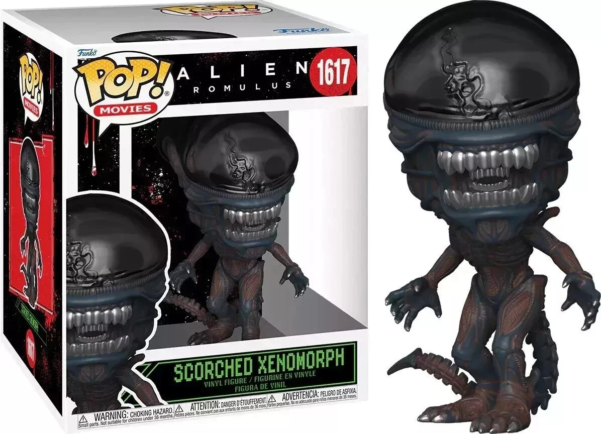 Alien Romulus: Scorched Xenomorph Deluxe 6" Funko POP! Vinyl 1 Alien Romulus: Scorched Xenomorph Deluxe 6" Funko POP! Vinyl