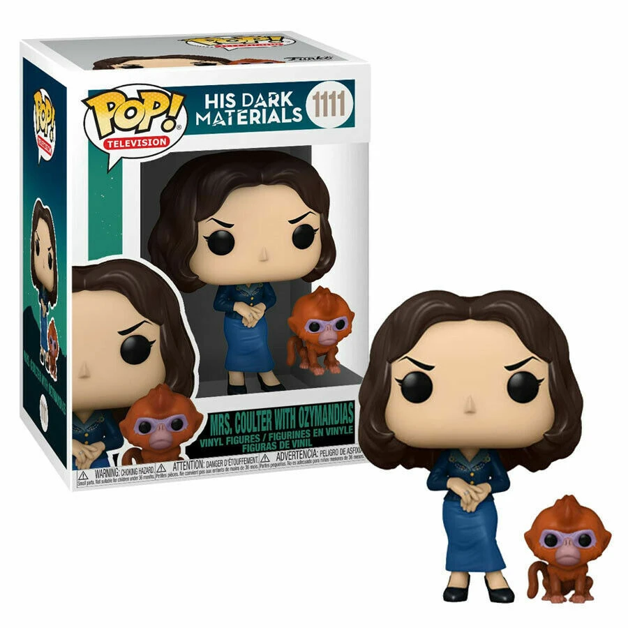 His Dark Materials: Mrs. Coulter W/ The Golden Monkey Funko POP! Vinyl 1 His Dark Materials: Mrs. Coulter W/ The Golden Monkey Funko POP! Vinyl