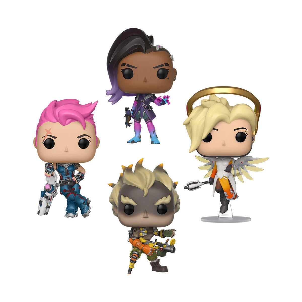 Overwatch Funko POP! Vinyl 4-Pack 2 Overwatch Funko POP! Vinyl 4-Pack - Image 2