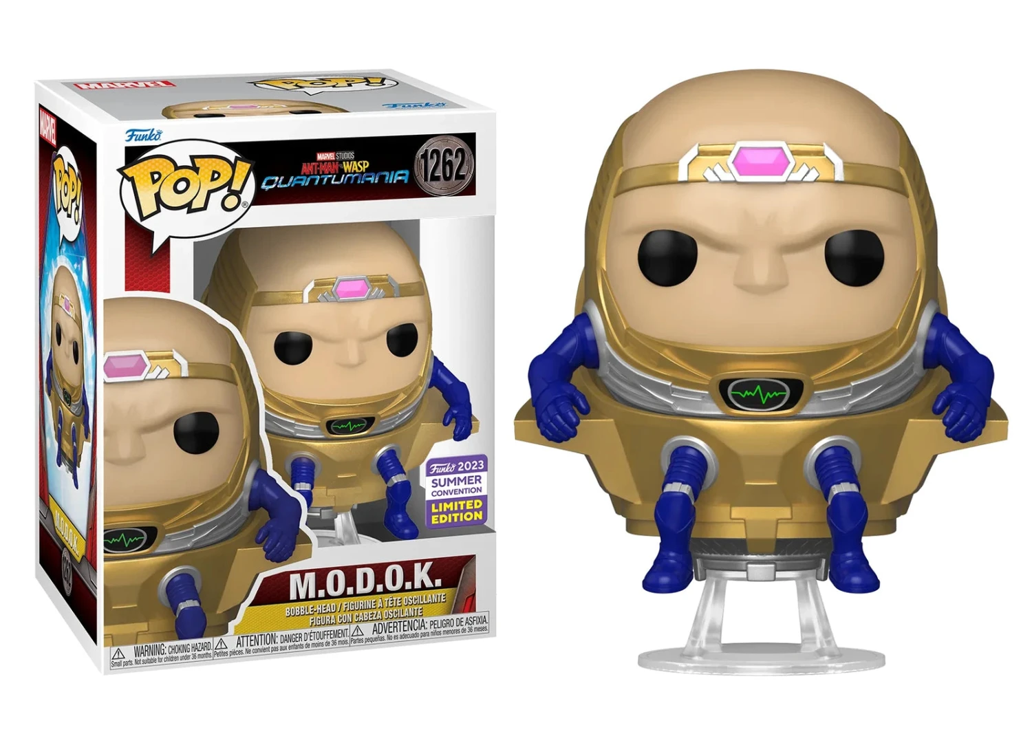 Ant-Man And The Wasp Quantumania: M.O.D.O.K (SDCC 23) Funko POP! Vinyl 1 Ant-Man And The Wasp Quantumania: M.O.D.O.K (SDCC 23) Funko POP! Vinyl
