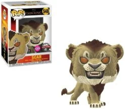 Disney The Lion King: Scar (Flocked) Funko POP! Vinyl