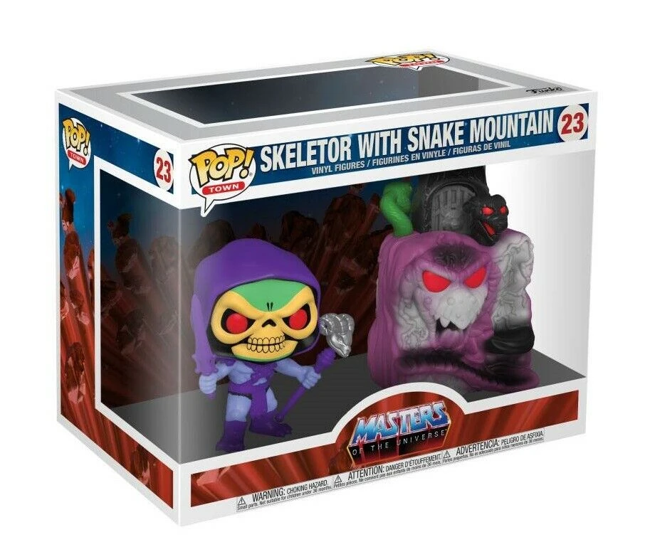 Masters Of The Universe: Skeletor With Snake Mountain Funko Pop! Town 1 Masters Of The Universe: Skeletor With Snake Mountain Funko Pop! Town