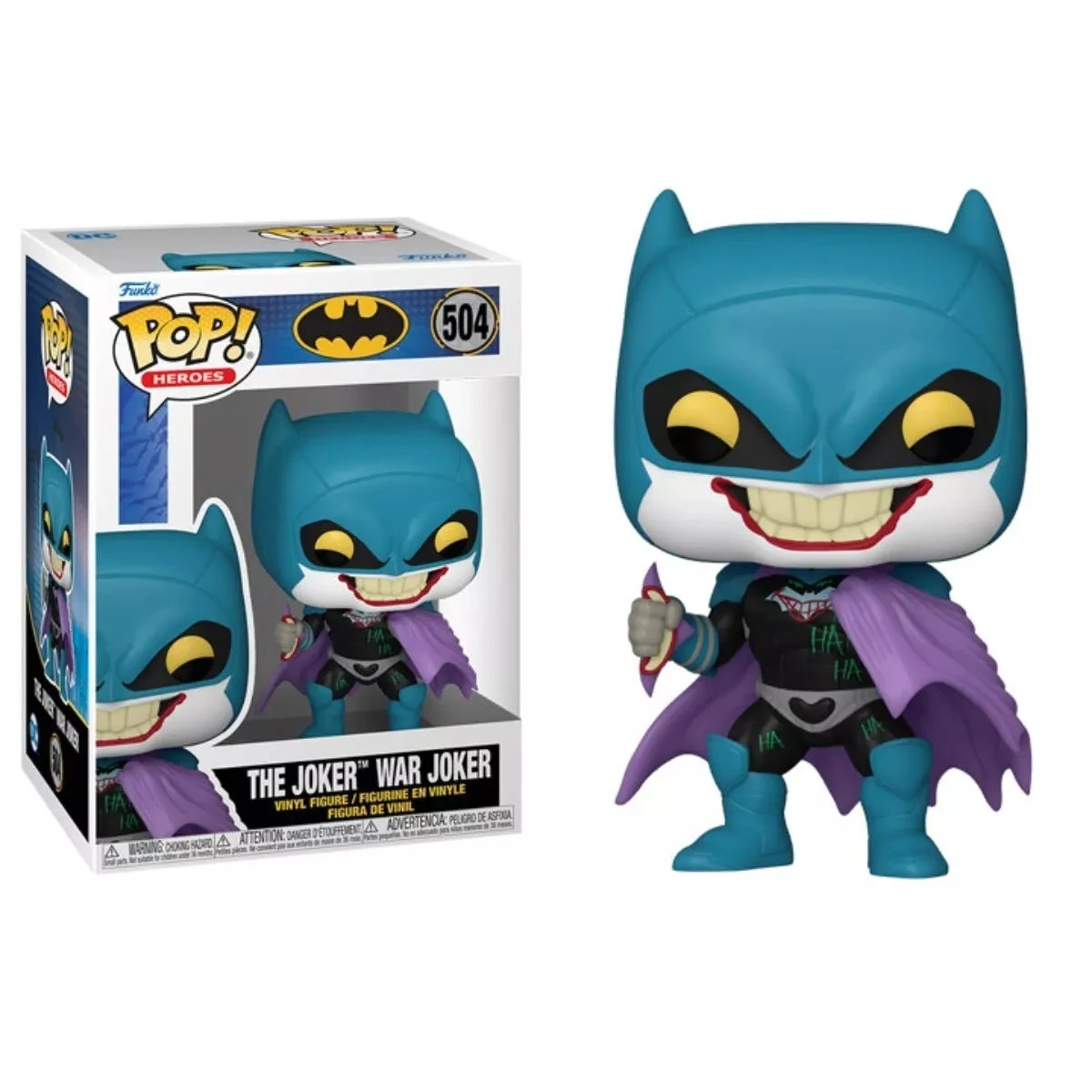 DC Super Heroes: The Joker (War Joker) Funko POP! Vinyl 1 DC Super Heroes: The Joker (War Joker) Funko POP! Vinyl