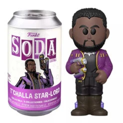 Funko Vinyl Soda: Marvel What If...? T'Challa Star Lord