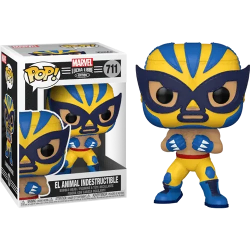 Marvel Luchadores: Wolverine Funko Pop! Vinyl 1 Marvel Luchadores: Wolverine Funko Pop! Vinyl