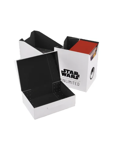 Gamegenic Star Wars: Unlimited Soft Crate – White/Black 2 Gamegenic Star Wars: Unlimited Soft Crate – White/Black - Image 2
