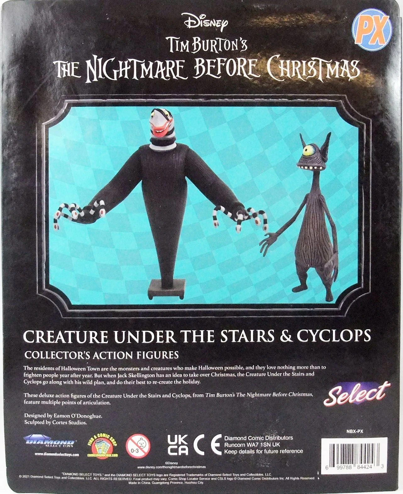 The Nightmare Before Christmas: Creature Under The Stairs & Cyclops Figures 4 The Nightmare Before Christmas: Creature Under The Stairs & Cyclops Figures - Image 4