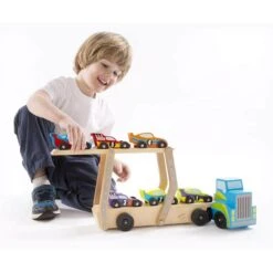Melissa & Doug: Wooden Mega Race-Car Carrier With 6 Race Cars 5 Melissa & Doug: Wooden Mega Race-Car Carrier With 6 Race Cars -Toys N Geeks Store tumbnail abbd0eaf 8b63 4906 9c35 4ba013dca061